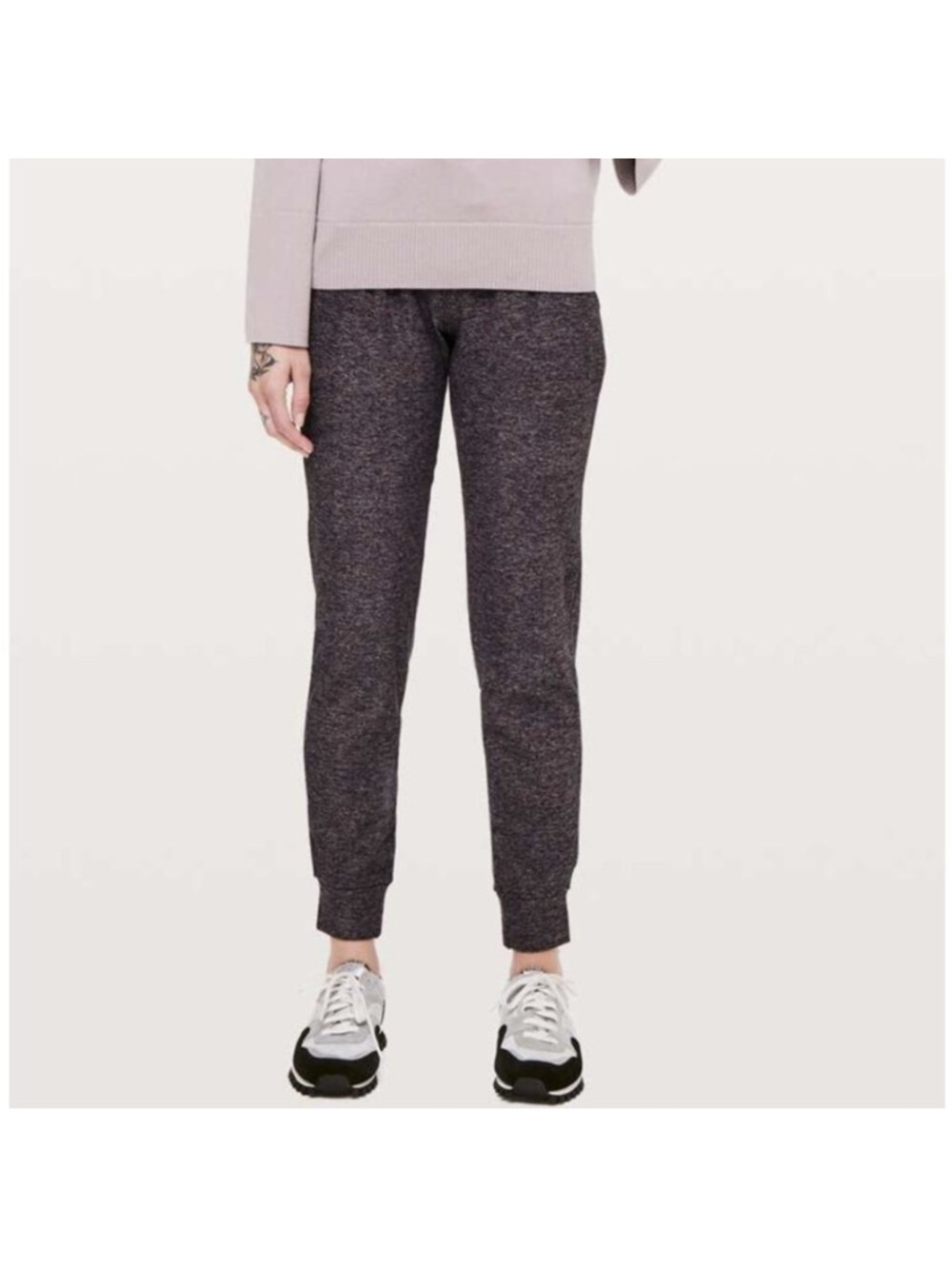 Lululemon Ready To Rulu Pant‎ Heathered Spanish Rose Black Size 2